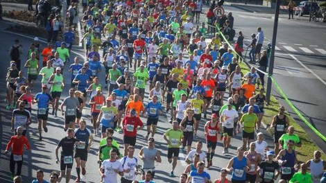 Na 24. ljubljanskem maratonu "padli" trije rekordi, prisostvovalo je 19.612 udeležencev