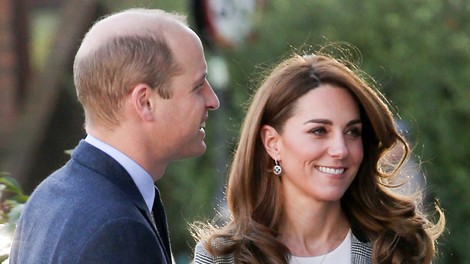 Kamera ju je ujela: Princ William in Kate Middleton sta si izkazala ljubezen