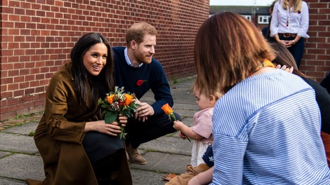 Princ Harry in Meghan pripravila presenečenje v Windsorju