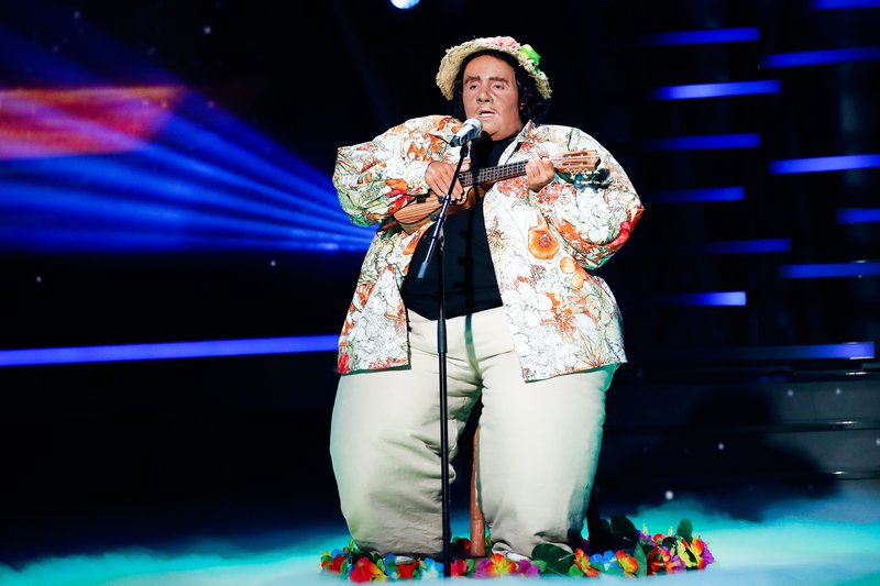 Alex Volasko po šovu pokazal, kako izgleda 'njegovih' 230 kilogramov (foto: Miro Majcen / POP TV)