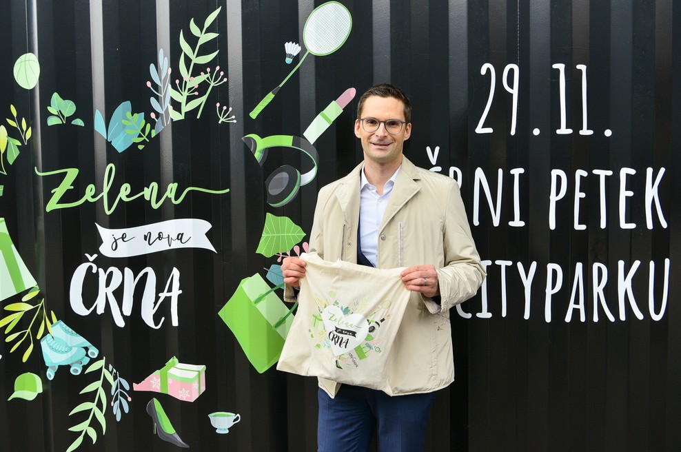 V Citparku so sloviti črni petek, ki prihaja, obarvali v zeleno (foto: Promocijsko gradivo)