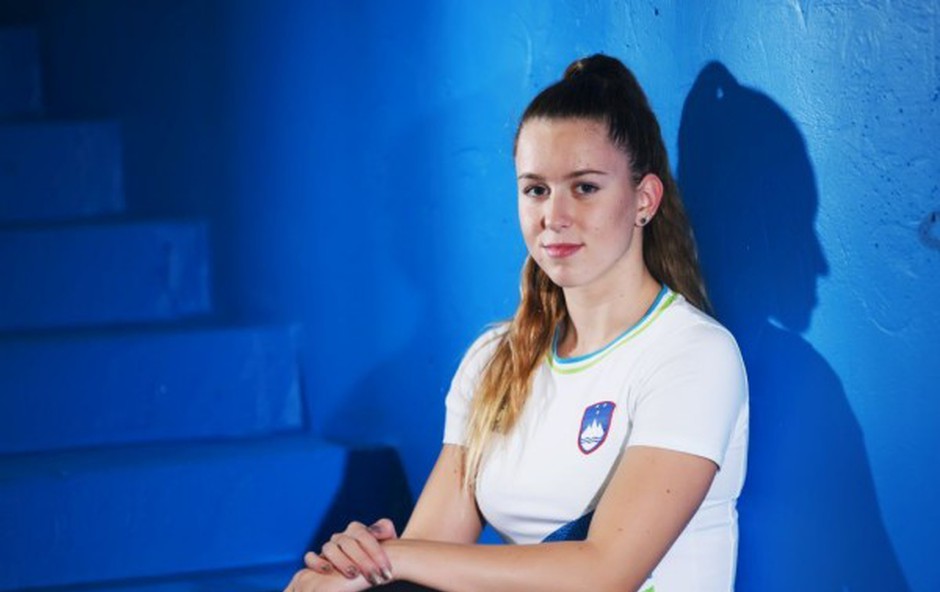 Janja je najmlajša udeleženka olimpijskih iger v Rio de Janeiru 2016 (foto: Mateja Jordovič Potočnik)