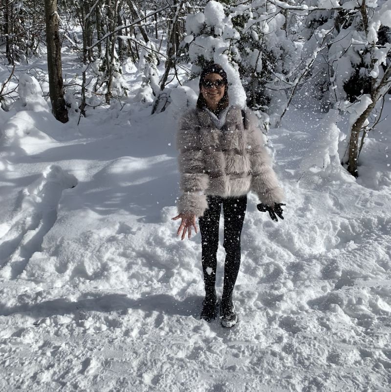 Monika Zorčič komaj čaka prvi sneg (foto: Osebni album)