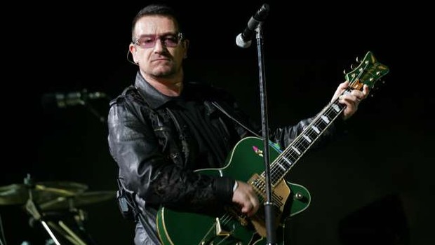 Irski rockerji U2 so prvič nastopili v Indiji (foto: STA/Hina)
