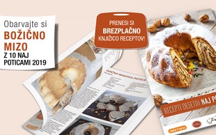 Čas je za peko potice - prenesite knjižico z 10 recepti!