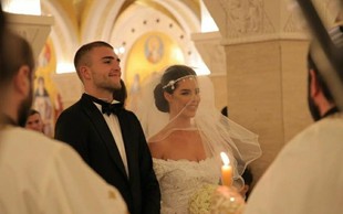 Poročil se je Cecin sin oziroma to je bila srbska poroka desetletja