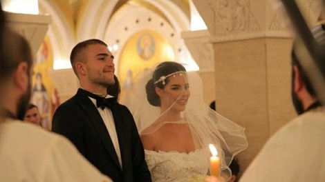 Poročil se je Cecin sin oziroma to je bila srbska poroka desetletja