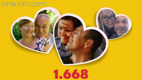 [VIDEO] Kar 1.668 novih parov na ona-on.com – Rekordno leto 2019!