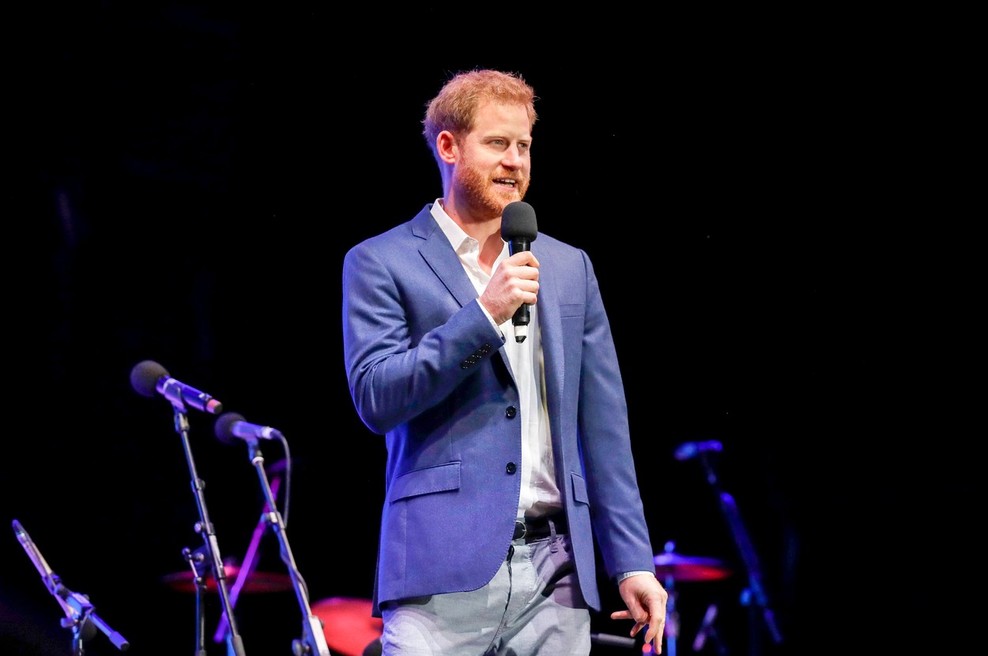 Princ Harry je imel ganljiv govor (foto: Profimedia)