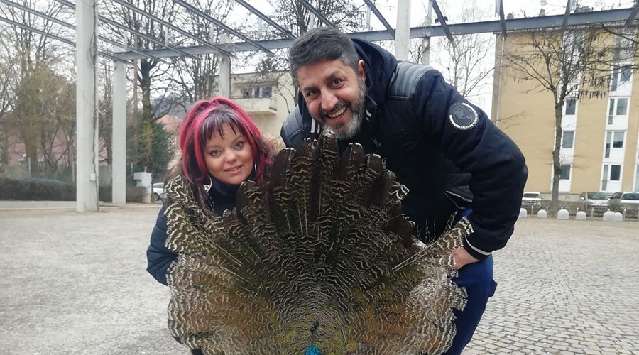 Glasbenika, ki sta velika ljubitelja živali (foto: Osebni album)
