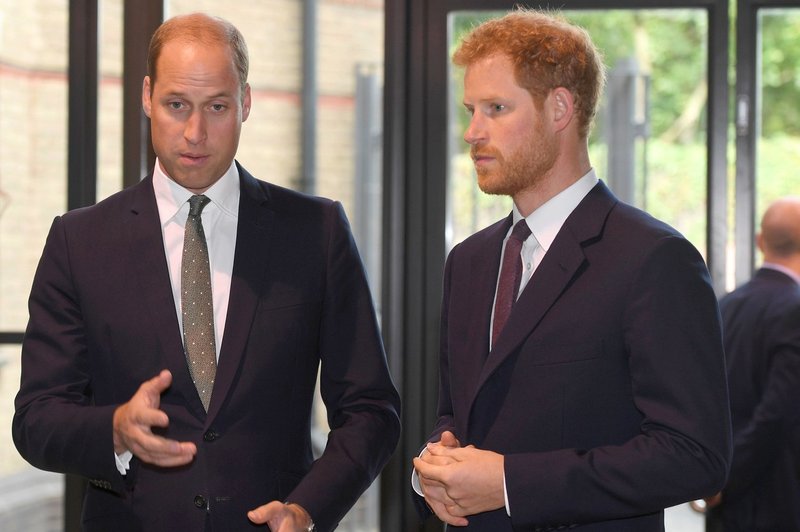 Princ Harry in princ William sta se poslovila vse prej kot mirno in bratsko (foto: Profimedia)
