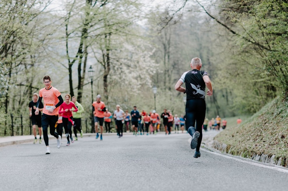4. tek za otroke na Pediatrični kliniki Hop na grad (foto: Jaka Rozman)