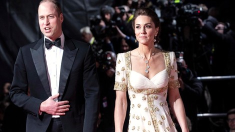 Poglejte si zabavno reakcijo princa Williama na podelitvi nagrad BAFTA 2020