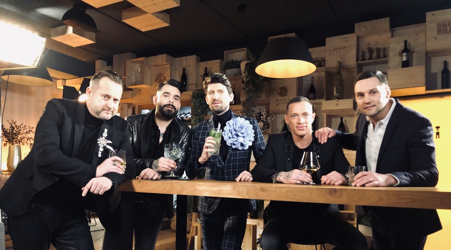 Luka Žvižej, Jani Jugovic, Denis Toplak, Miki Vlahovič, Tomaž Mihelič (foto: Ana Gregorič / POP TV)