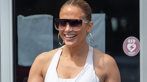 Jennifer Lopez v svojo osupljivo postavo vloži veliko truda