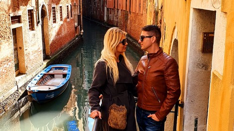 Damjan Murko v Benetkah, nevedoč kaj se dogaja v Italiji?