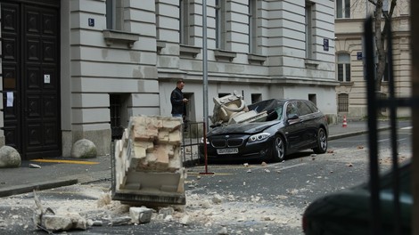 Tako so videti ulice Zagreba po včerajšnjem močnem potresu
