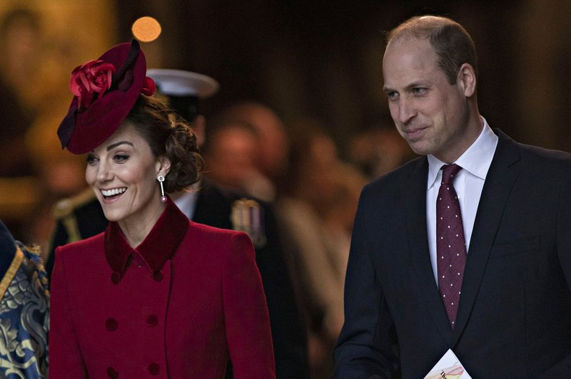 Poglejte si, s katero fotografijo sta princ William in Kate zaželela lepe praznike (foto: Profimedia)