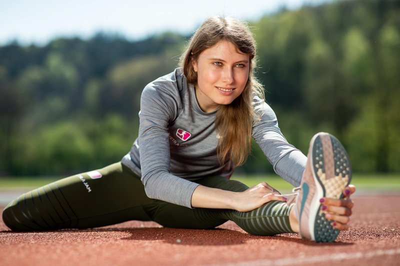 Vrhunska atletinja Maruša Mišmaš: Namesto olimpijskih iger študij in trening (foto: Foto: Vid Ponikvar/Sportida Sportida)