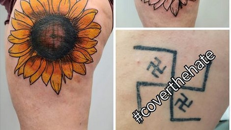 Tetovažnica iz Kentuckyja ponuja brezplačno storitev prekrivanja rasističnih tetovaž