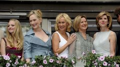 Amanda Seyfried, Meryl Streep, Agnetha Faltskog, Annifrid Lyngstad in Christine Baranski.