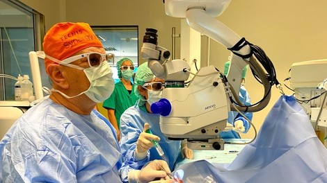 Klinika Svjetlost: "Vstopili smo v novo dimenzijo oftalmološke kirurgije"