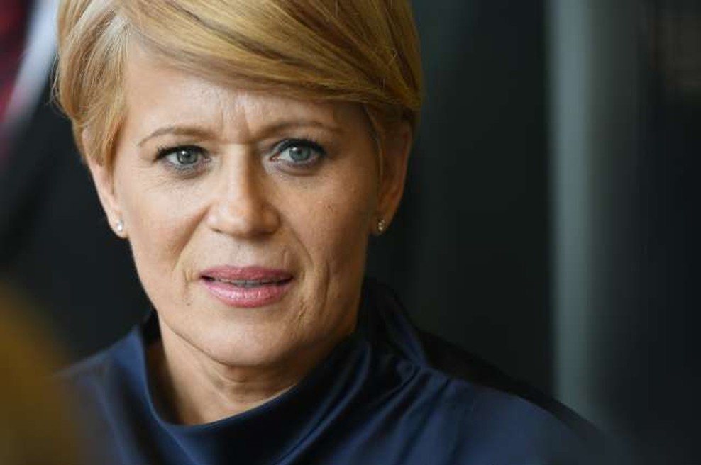 Aleksandra Pivec zgroženo o tem, da jo novinarji ves čas imenujejo prostitutka (foto: Tamino Petelinšek/STA)