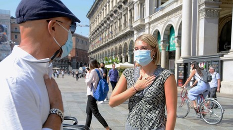 Francija, Italija in Španija se soočajo s porastom okužb