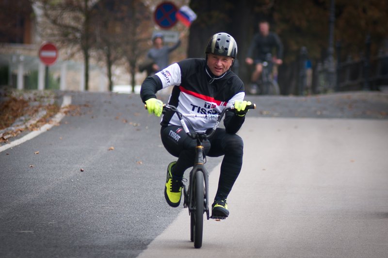 Poleg dvojne zmage na Dirki po Franciji dva dni kasneje še nov kolesarski rekord v Ljubljani (foto: Bruno Sedevčič)