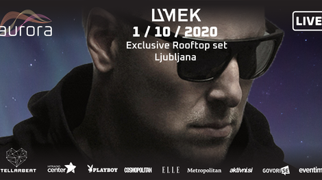 Aurora in DJ UMEK jutri, 1. oktobra, prvič nad Ljubljano!