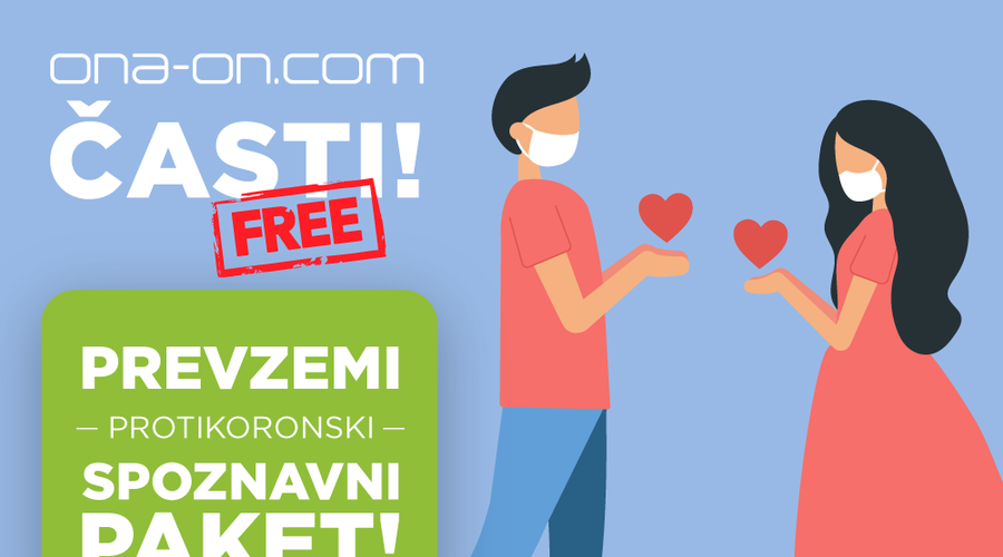 Ni vam treba biti osamljeni, ona-on.com vas časti v času epidemije! (foto: PROMO)