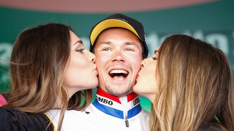 Primož Roglič kolesarsko sezono okronal še z zmago na dirki po Španiji