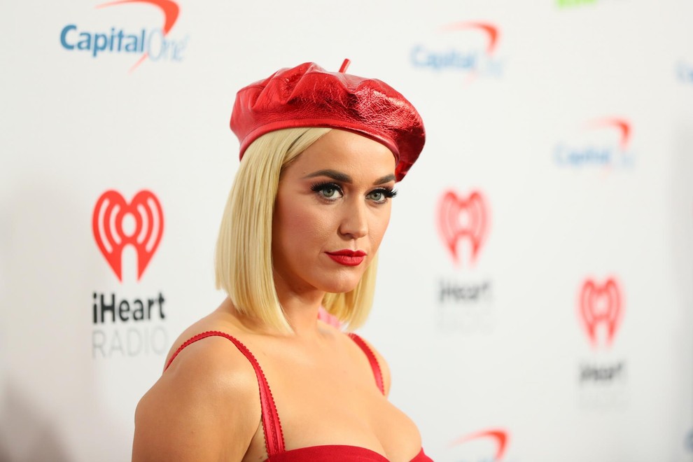 US singer Katy Perry arrives for the KIIS FM's iHeartRadio Jingle Ball at the Forum Los Angeles in Inglewood, California on December 6, 2019.,Image: 486804548, License: Rights-managed, Restrictions:, Model Release: no