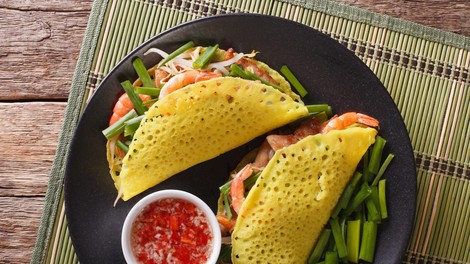 Okusne vietnamske palačinke (Banh Xeo): Azijski pridih v vašem domu!