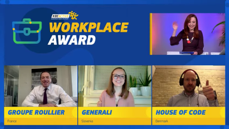 Zavarovalnica Generali med finalisti za nagrado Evropske komisije »BeActive Workplace Award«