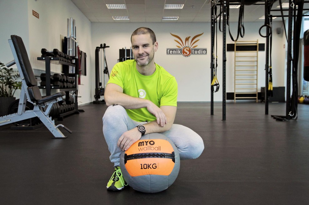 Miha Šumak v svojem studiu Feniks. (foto: Foto: Aleksandra Saša Prelesnik)