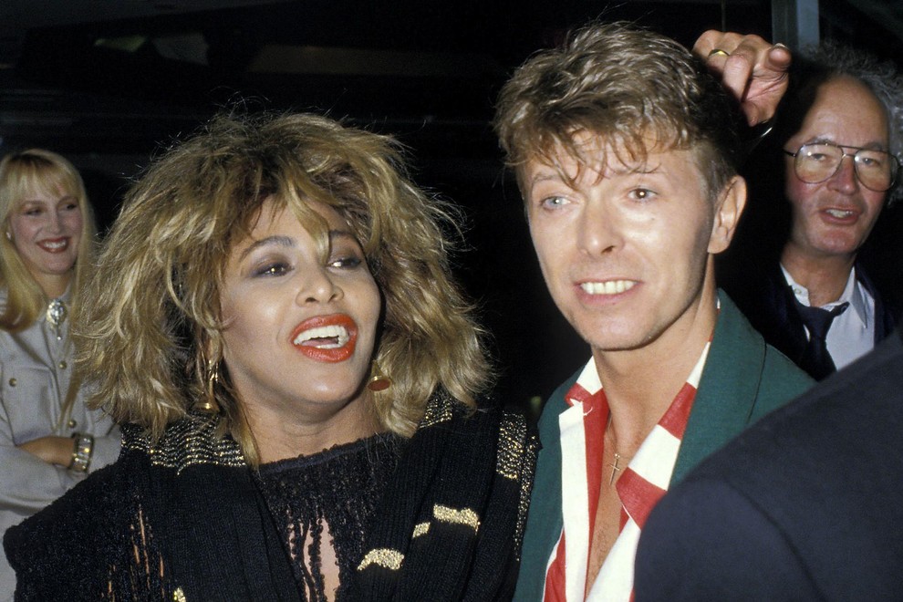 Tina Turner in David Bowie leta 1985.