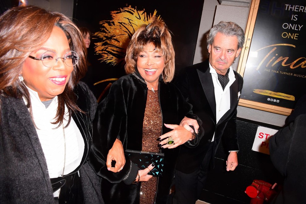 Oprah, Tina in njen soprog.
