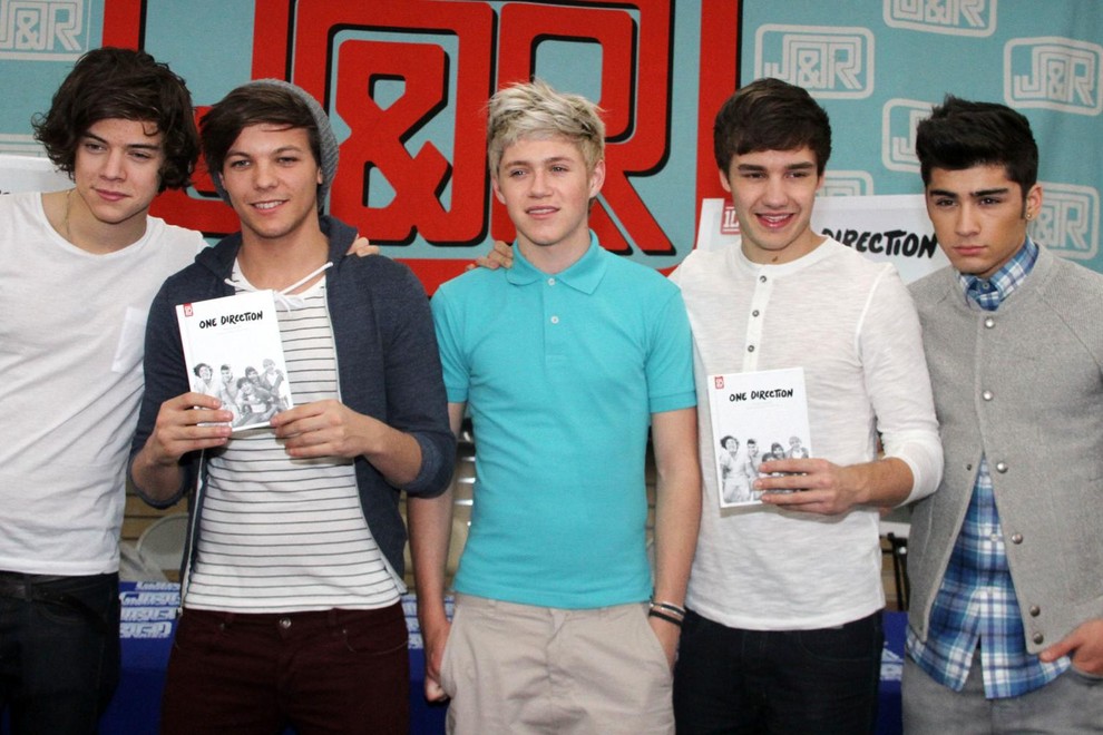 Harry Styles, Liam Payne, Niall Horan, Louis Tomilson in Zayn Malik so bili člani noro popularne skupine One Direction.