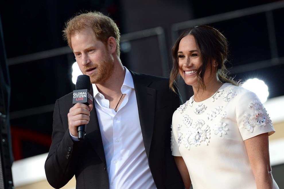 Meghan Markle in princ Harry sta se včeraj pojavila na slavnostni gali Salute to Freedom Gala 2021 v New Yorku. …