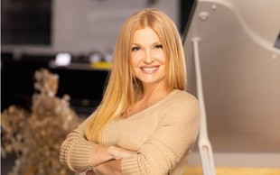 Helena Blagne sina redko pokaže, a ta skupna fotografija dokazuje, da je odrastel v pravega lepotca