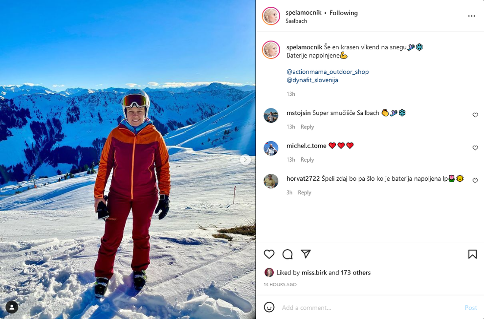 Špela Močnik je postavna dama, ki za svojo formo zna poskrbeti z gibanjem na prostem. Poletja rada preživlja nekje ob …