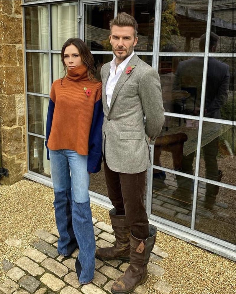 Victoria in David Beckham