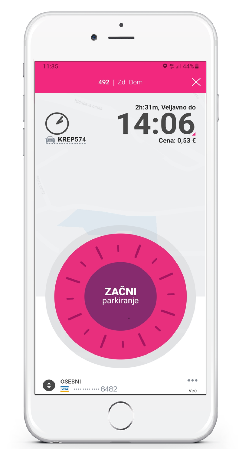 Najbolj razširjena mobilna aplikacija na svetu EasyPark odslej tudi v Ljubljani (foto: EasyPark)