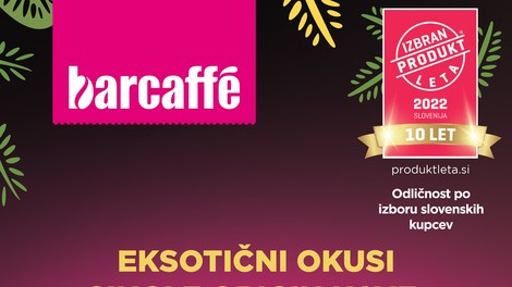 Linija izdelkov Barcaffè Single Origin: izbrana kava leta po izbiri slovenskih potrošnikov