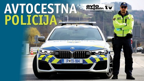 Poglejte v zakulisje delovanja slovenske avtocestne policije, ki ga je posnela ekipa Avto magazina