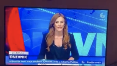 Voditeljica TV Dnevnika med tresenjem tal: “Opaaa, uuu…, v tem trenutku se dogaja potres!”