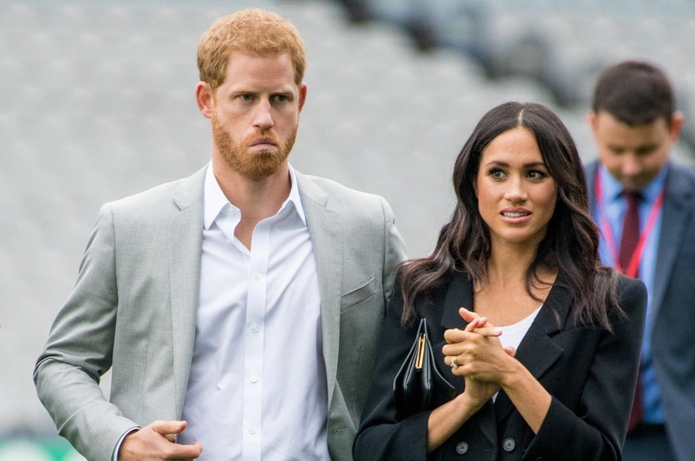 Princ Harry in Meghan Markle pokazala svojo hčerkico Lilibet (foto: Profimedia)