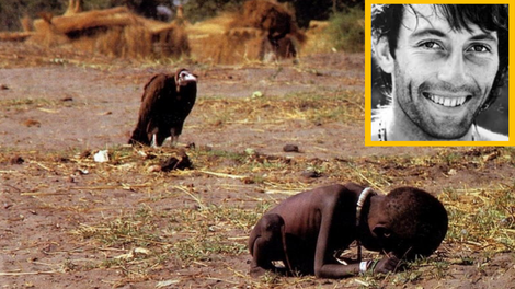 Zakaj fotograf Kevin Carter ni pomagal umirajoči deklici, ki jo je želel pojesti jastreb?