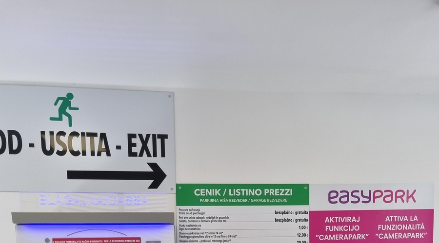 Koprska garažna hiša Belveder in mariborska City najbolj digitalni v Sloveniji: najbolj enostaven in hiter način plačevanja parkirnine (foto: EasyPark)
